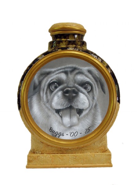 Pet portraits urns charcoal from $249 down