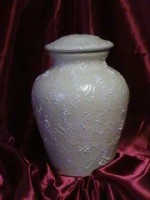 Snow storm urns for ashes