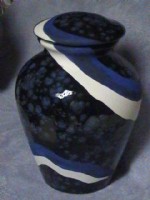 Waves cremation or pet urn