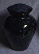 Glacier storm cremation urns