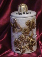 butterflys ceramic pet urns