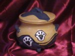 Tiffy:ceramic pet urns small pets/keepsake urn