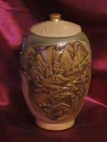 Tiger ceramic pet urns