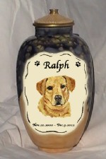 dog urns acrylic